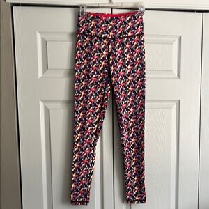 Victoria’s Secret VSX sport XS Patterned leggings, athletic exercise pants